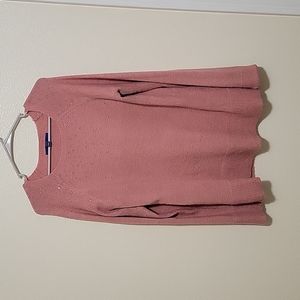 Apt 9 Pink Sweater, size L